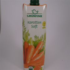 Grünfink sárgarépalé 1000 ml üdítő, ásványviz, gyümölcslé