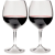 GSI Outdoors Nesting Red Wine Glass Set