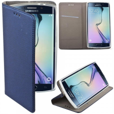 GSMLIVE Huawei P40 Lite E / Y7P telefon tok, könyvtok, oldalra nyíló tok, mágnesesen záródó, sötétkék tok és táska