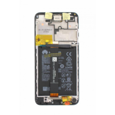 GSMLIVE Huawei Y5 / Y5 Prime 2018 LCD + érintőpanel kerettel, akkumulátorral, fekete mobiltelefon, tablet alkatrész