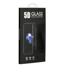 GSMLIVE iPhone 12 / 12 Pro (6,1&quot;) előlapi üvegfólia, edzett, hajlított, fekete keret, 5D Full Glue mobiltelefon kellék