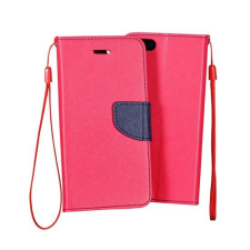 GSMLIVE iPhone X / XS (5,8&quot;) telefon tok, könyvtok, oldalra nyíló tok, mágnesesen záródó, rózsaszín-sötétkék, Fancy tok és táska
