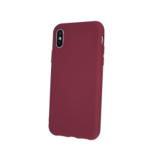 GSMLIVE Samsung A426 Galaxy A42 5G bordó szilikon tok velúr belsővel tok és táska