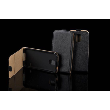 GSMLIVE Samsung G110 Galaxy Pocket 2 fekete szilikon keretes vékony flip tok tok és táska