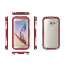 GSMLIVE Samsung G920 Galaxy S6 piros vízálló tok tok és táska