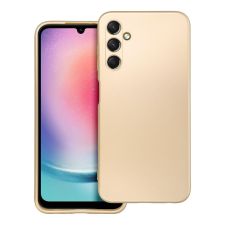 GSMLIVE Samsung Galaxy A25 5G hátlap tok, TPU tok, arany, SM-A256, Metallic tok és táska
