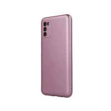 GSMLIVE Samsung Galaxy A34 hátlap tok, TPU tok, rózsaszín, SM-A346, Metallic tok és táska
