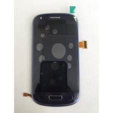 GSMLIVE Samsung I8190 Galaxy S3 Mini kék LCD + érintőpanel kerettel mobiltelefon, tablet alkatrész