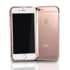 GSMLIVE Samsung J500 Galaxy J5 bronz alumínium bumper tükrös hátlaptok tok és táska