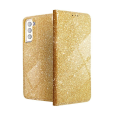 GSMLIVE Xiaomi Mi 11 5G arany csillámos mágneses könyvtok tok és táska