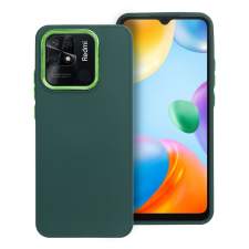 GSMLIVE Xiaomi Redmi 12 4G hátlap tok, TPU tok, zöld, Frame tok és táska