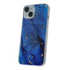 GSMLIVE Xiaomi Redmi 13C hátlap tok, TPU tok, Gold Glam Blue tok és táska