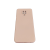 GSMLIVE Xiaomi Redmi Note 9 Pro szilikon tok, matt, velúr belső, rózsaszín/barack, Silicone
