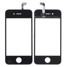 GSMOK ÉRINTŐTÁLCA iPhone 4 Fekete mobiltelefon, tablet alkatrész