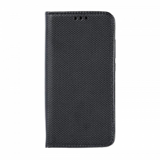 GSMOK Flip Tok Mágneses Xiaomi Redmi Note 9 Fekete Telefontok tok és táska
