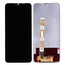 GSMOK Lcd + érintőkijelző Oppo A16 / A54S Fekete mobiltelefon, tablet alkatrész