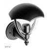 GTV Grande Kültéri falikar E27 1x60Wfekete IP54