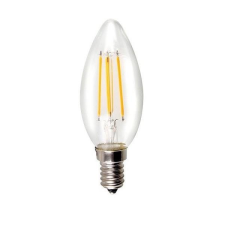 GTV Led lámpa gyertya 4W COG E-14 meleg fehér világítás
