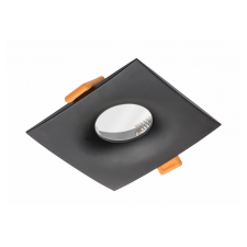 GTV OP-ALSKW-00 Mennyezeti spot lámpatest ALESSIO, IP54, négyzet alakú, fekete világítás