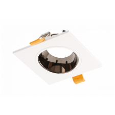 GTV OP-ARIKW-22 Mennyezeti spotlámpa ARIES IP20, négyzet alakú, fehér/fekete-króm világítás