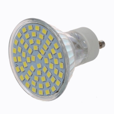 GU10 energiatakarékos izzó 60 leddel / 5W=~50W - hideg fehér izzó