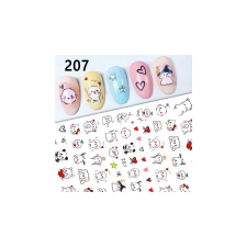 Guangzhou Merry Tech Körömmatrica - 207 Mese körömdíszítő