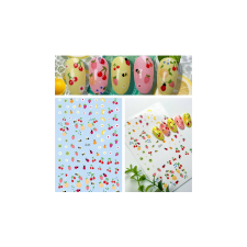 Guangzhou Merry Tech Körömmatrica 241 - gyümölcs, virág körömdíszítő