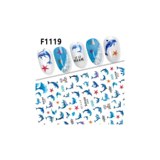 Guangzhou Merry Tech Körömmatrica - F1119 delfin körömdíszítő