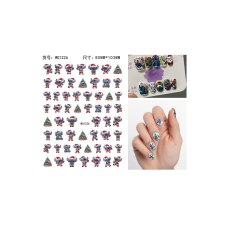 Guangzhou Merry Tech Körömmatrica - WG1226 Stitch körömdíszítő