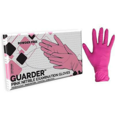 Guarder Pink gumikesztyű nitril púdermentes rózsaszín "XS" 100db/doboz