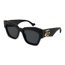 Gucci GG1422S-002 SHINY BLACK AR (ANTI RIFLESSO) GREY napszemüveg