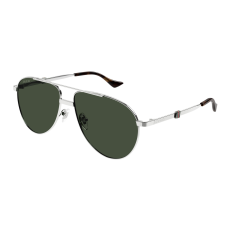 Gucci GG1440S-002 SHINY SILVER GREEN napszemüveg