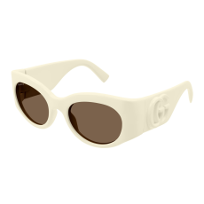 Gucci GG1544S-004 SHINY IVORY BROWN napszemüveg