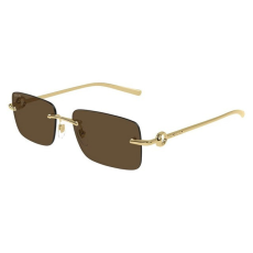 Gucci GG1703S 004 GOLD DARK BROWN napszemüveg