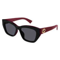Gucci GG1844SA 004 SHINY BILAYER BLACK/ SOLID BURGUNDY GREY napszemüveg
