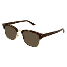Gucci GG1897SK 002 SHINY DARK HAVANA WITH GOLD EYE RIMS BROWN napszemüveg
