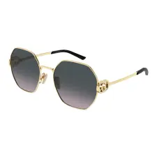 Gucci GG2046S 002 GOLD GREY GRADIENT(DOUBLE) napszemüveg napszemüveg