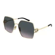 Gucci GG2163S 002 GOLD GREY GRADIENT(DOUBLE) napszemüveg napszemüveg