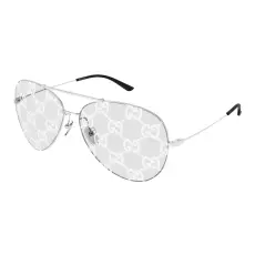 Gucci GG2172S 001 SILVER TRANSPARENT MIRROR napszemüveg