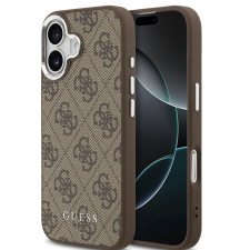 Guess 4G Apple iPhone 17 MagSafe hátlap tok, barna tok és táska