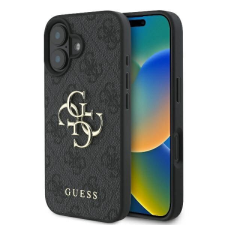 Guess 4G Big Logo tok iPhone 16 - fekete tok és táska
