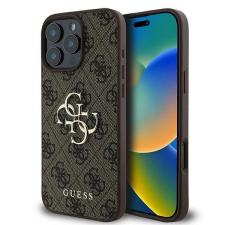 Guess 4G Big Logo tok iPhone 16 Pro - barna tok és táska