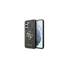 Guess 4G Big Metal Logo Samsung Galaxy A35 hátlap tok fekete GUHCSA354GMGGR tok és táska