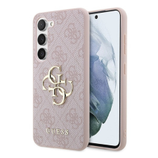 Guess 4G Big Metal Logo Samsung Galaxy A35 hátlap tok, rózsaszín, CSA354GMGPI tok és táska
