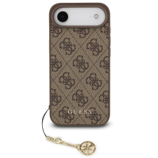 Guess 4G Charm Apple iPhone 17 Air Tone on Tone hátlap tok, barna tok és táska