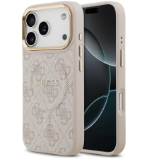 Guess 4G Charm Apple iPhone 17 Pro Max MagSafe hátlap tok, rózsaszín tok és táska