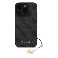 Guess 4G Charm iPhone 16 Grey tok mobiltelefon kellék