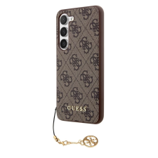 Guess 4G Charm tok Samsung Galaxy S23 készülékhez barna (900211) tok és táska