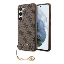 Guess 4G Charms Collection Samsung Galaxy A35 hátlap tok barna CSA35GF4GBR tok és táska