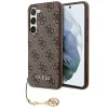 Guess 4G Charms Collection Samsung Galaxy A35 hátlap tok barna CSA35GF4GBR